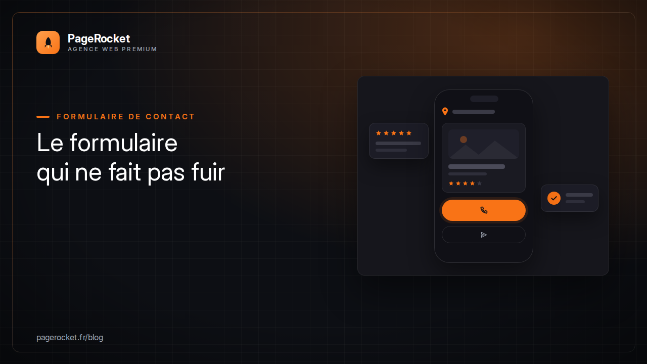 Le formulaire de contact qui ne fait pas fuir