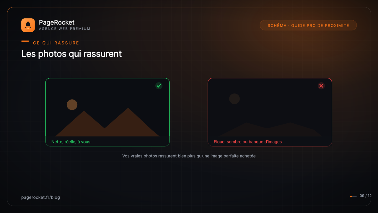 Les photos qui rassurent et font appeler